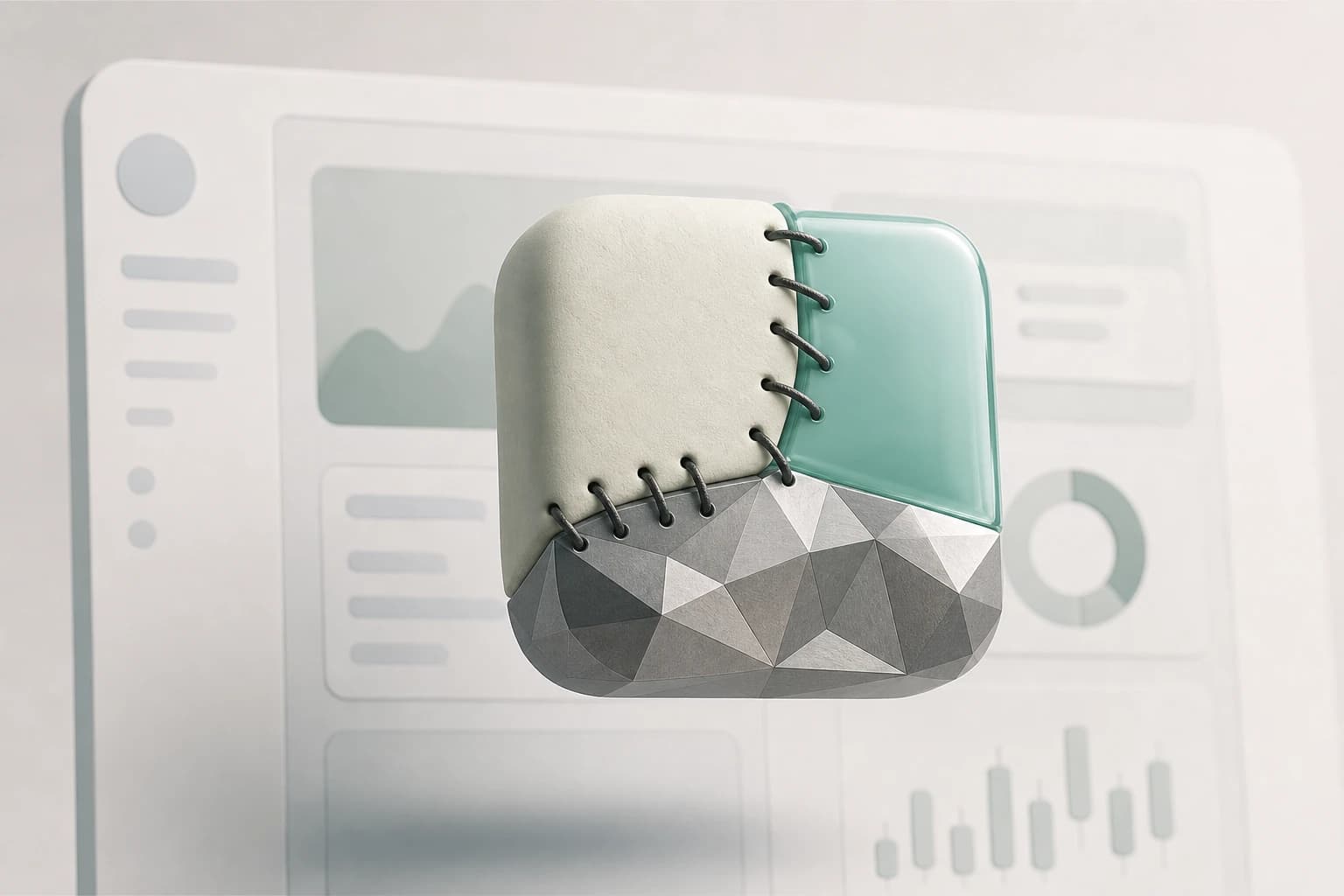 The "Frankenstein UI" Trap: Why static 3D asset packs are a mistake for early-st